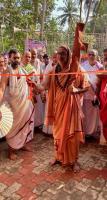HH Swamiji's visit to Shri Mathada Vinayaka Devasthan, Salemane, Neerkanta, Shirali (16 Feb 2025)